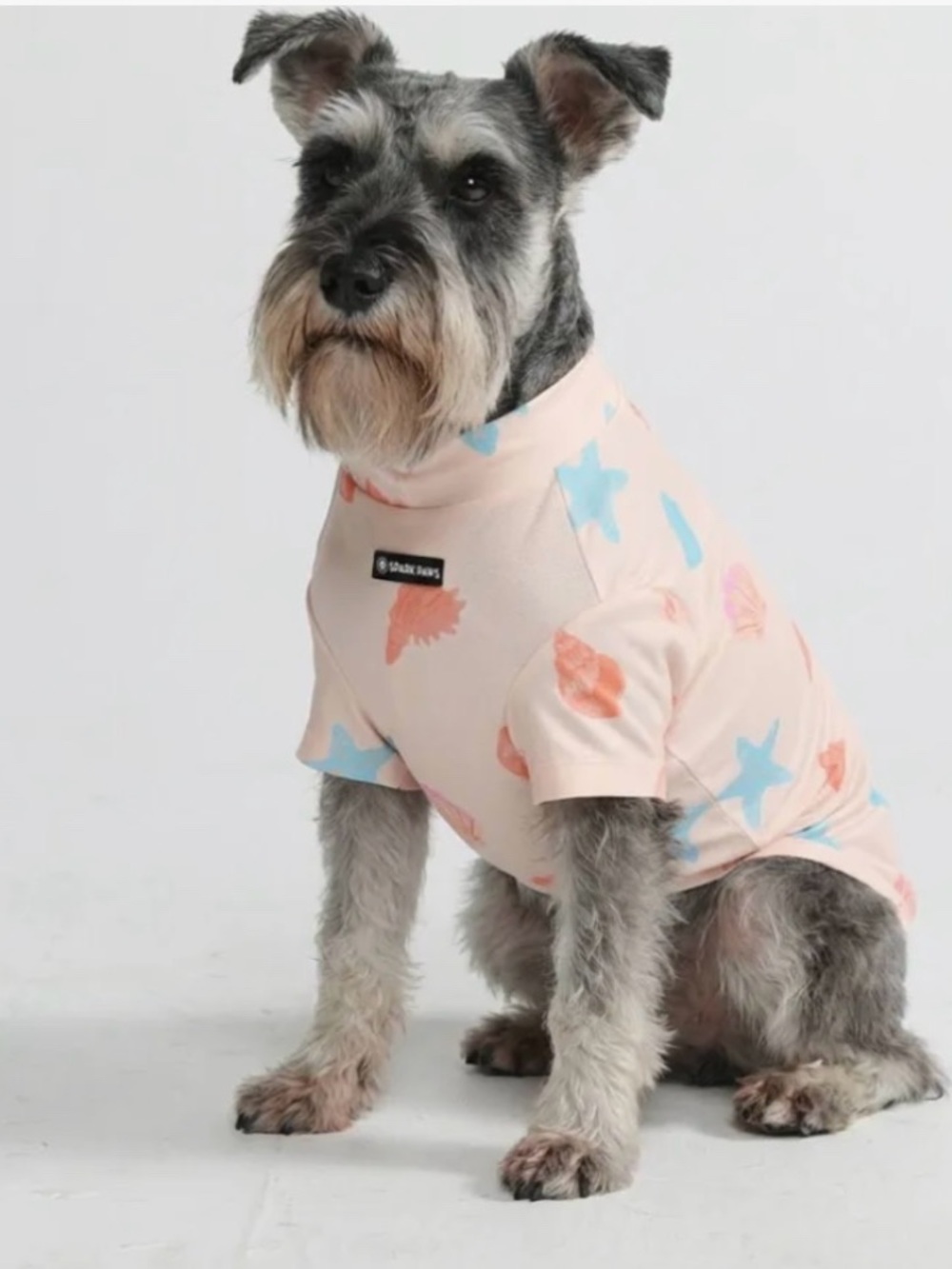 NWT Spark Paws Seashell  Dog Sunblock Tee
